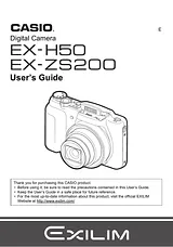 Casio EX-H50 Manuel D’Utilisation