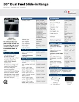 Bosch HDI8054U 製品データシート