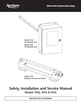 Aprilaire 1953 & 1972 User Manual