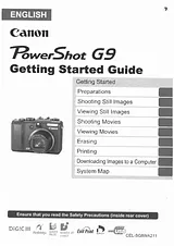 Canon G9 Benutzerhandbuch