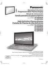 Panasonic th-42ps9 User Guide