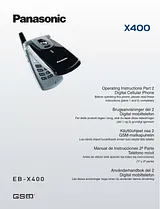 Panasonic EB-X400 Руководство По Работе