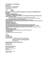 Hitachi VTUX6440A User Manual