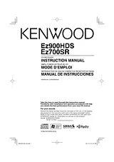 Kenwood Ez700SR Manuel D'Instructions
