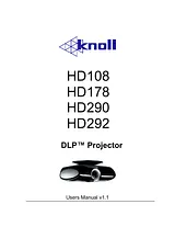 Knoll HD290 Manual Do Utilizador