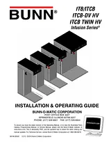 Bunn ITCB Инструкции Пользователя
