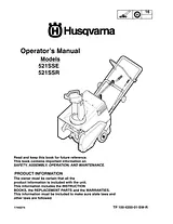 Husqvarna 521SSR Manual Do Utilizador