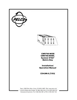 Pelco CM9760-MXBL Manuale Utente