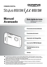 Olympus Stylus 850 SW Manual De Introdução