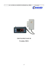 C&E FOX-1H Programmable Humidity Controller With Sensor FOX-1H Fiche De Données