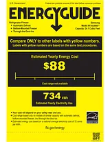 Samsung RF24J9960S4 Energy Guide
