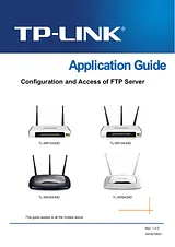 TP-LINK TL-WR842ND Справочник Пользователя