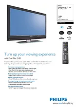 Philips widescreen flat TV 37PFL7332 37PFL7332/10 사용자 설명서