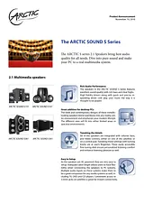 Arctic Cooling sound s series パンフレット