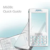 Sony Ericsson m608c Anleitung Für Quick Setup