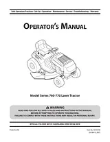 MTD 760 Manual Do Utilizador