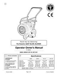 Billy Goat QB1103H User Manual