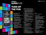 KPN Nokia Lumia 610 103002800 Leaflet