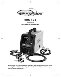 Northern Industrial Tools MIG 175 164612 User Manual