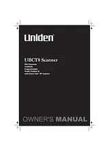 Uniden UBCT8 사용자 설명서