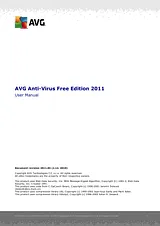 AVG anti-virus free edition 2011 Manual Do Utilizador