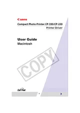 Canon CP-220 Manuale Utente