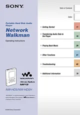Sony NW-HD5H Manual De Usuario