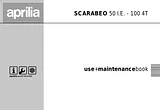 APRILIA scarabeo 100 4t Manual Do Utilizador