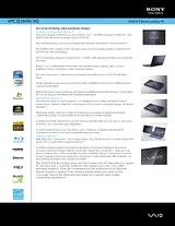 Sony VPCZ12AHX Guia De Especificaciones