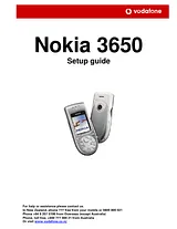 Nokia 3650 Manuel D’Utilisation