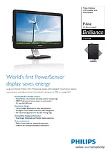 Philips LCD monitor with PowerSensor 235P2EB 235P2EB/00 Leaflet