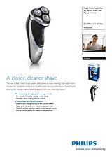 Philips dry electric shaver PT860 PT860/17 전단