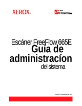 Xerox FreeFlow Scanner 665e Guía De Administador