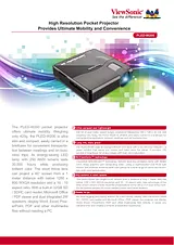 Viewsonic PLED-W200 产品宣传页