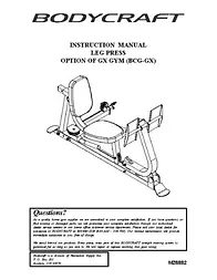 BodyCraft MZ6882 Manual De Usuario