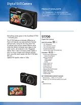 Samsung ST700 EC-ST700ZBPBUS Leaflet