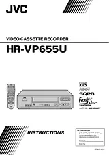 JVC HR-VP655U Manual De Usuario