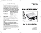 George Foreman Grill Manuale Istruttivo