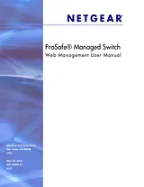 Netgear M7300-24XF (XSM7224S) - ProSAFE 24-port, 10 Gigabit Stackable L2+ Managed Switch Справочник Пользователя