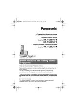 Panasonic KXTG6621FX Руководство По Работе