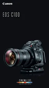 Canon C100 6340B002 パンフレット