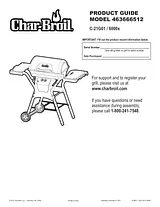 Char-Broil 463666512 用户手册