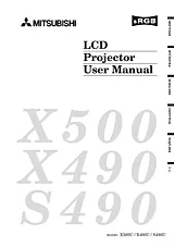 Mitsubishi x490u Manual De Usuario