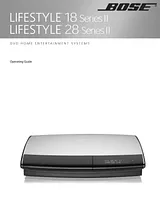 Bose Lifestyle 18 Series II Manual Do Utilizador
