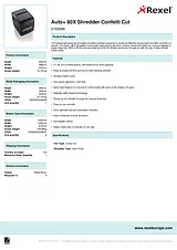 Rexel Auto+ 80X Cross Cut Shredder 2103080EU 产品宣传页
