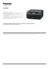 Panasonic KX-MB1500 Merkblatt