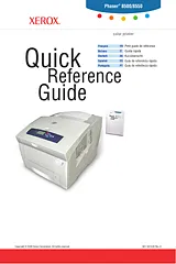 Xerox 8500 Quick Setup Guide