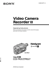 Sony CCD-TR317 Manual De Usuario