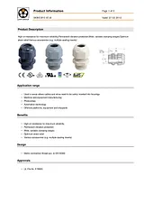 Lappkabel Cable gland M20 Polyamide Black (RAL 9005) 53111220 1 pc(s) 53111220 Data Sheet