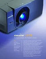 Christie Digital Systems LS+58 Prospecto